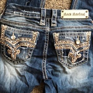Women’s rock revival jeans